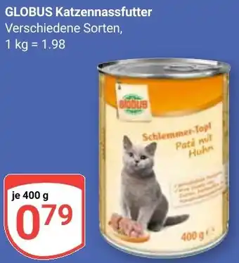 Globus GLOBUS Katzennassfutter Angebot