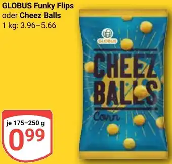 Globus GLOBUS Funky Flips oder Cheez Balls Angebot