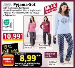 Norma Pyjama -Set Angebot