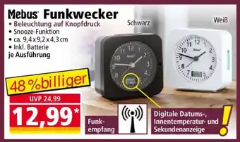 Norma Mebus Funkwecker Angebot