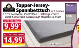 Norma Topper Jersey- Spannbetttuch Angebot