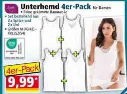 Norma Unterhemd 4er-Pack Angebot