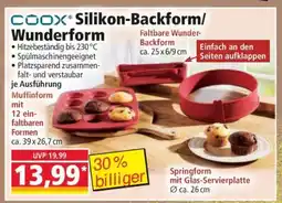 Norma COOX Silikon-Backform/Wunderform Angebot