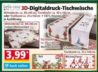 Norma 3D-Digitaldruck-Tischwäsche Angebot