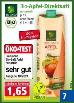 Norma Bio-Apfel- Direktsaft Angebot