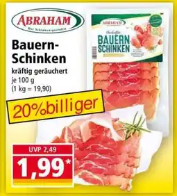 Norma Bauern- Schinken Angebot