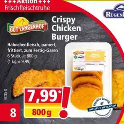 Norma Crispy Chicken Burger Angebot