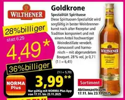 Norma Goldkrone Angebot