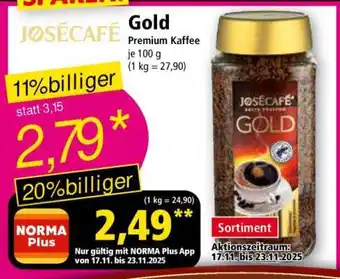 Norma JOSÉCAFÉ Gold Angebot