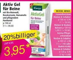 Norma Aktiv Gel für Beine Angebot