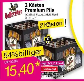 Norma 2 Kästen Premium Pils Angebot