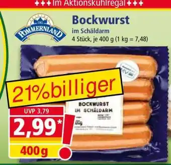 Norma Bockwurst Angebot