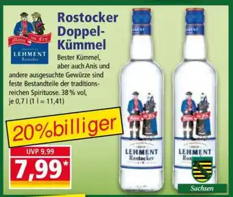 Norma Rostocker Doppel-Kümmel Angebot