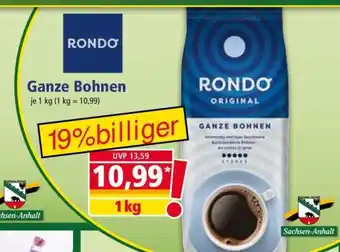Norma Rondo Original Ganze Bohnen Angebot