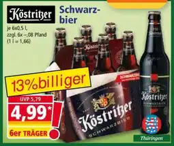 Norma KÖSTRITZER Schwarzbier° Angebot
