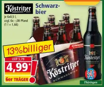 Norma KÖSTRITZER Schwarzbier° Angebot