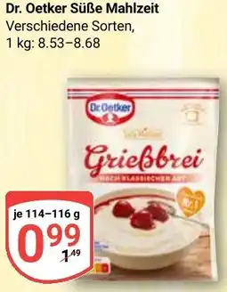 Globus Dr. Oetker Süße Mahlzeit Angebot