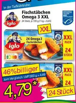 Norma Fischstäbchen Omega 3 XXL Angebot