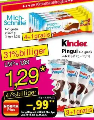 Norma MILCH-SCHNITTE Angebot