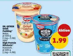 PENNY DR. OETKER Grieß Pudding Angebot