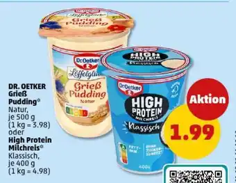 PENNY DR. OETKER Grieß Pudding Angebot