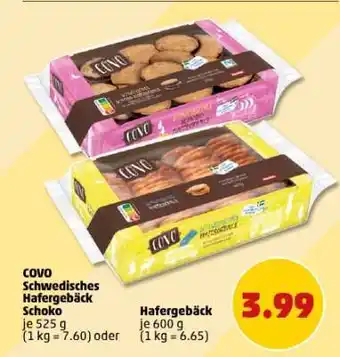 PENNY COVO Schwedisches Hafergebäck Schoko oder Hafergebäck Angebot