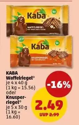 PENNY KABA Waffelriegel Angebot