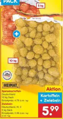 Netto Marken-Discount Kartoffeln + Zwiebeln Angebot