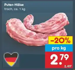 Netto Marken-Discount Puten-Hälse Angebot