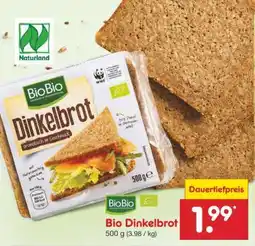 Netto Marken-Discount Bio-Dinkelbrot Angebot