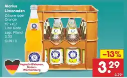 Netto Marken-Discount Marius Limonaden Angebot