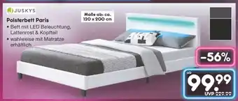 Netto Marken-Discount Polsterbett Paris Angebot