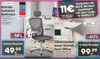 Netto Marken-Discount Höhenverstellbarer Schreibtisch Office Angebot