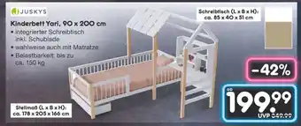 Netto Marken-Discount Kinderbett Yari, 90 x 200 cm Angebot