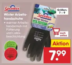 Netto Marken-Discount Winter-Arbeitshandschuhe Angebot
