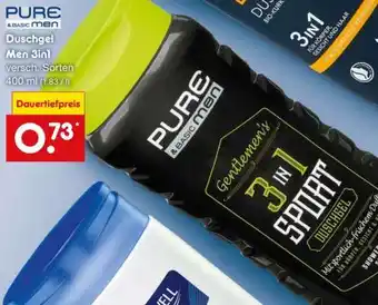Netto Marken-Discount Duschgel Men 3in1 Angebot