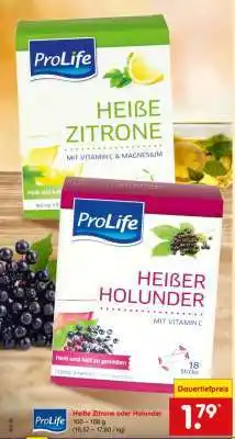 Netto Marken-Discount Heiße Zitrone oder Holunder Angebot