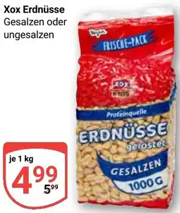 Globus Xox Erdnüsse Angebot
