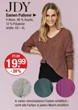 V Markt JDY Damen Pullover Angebot
