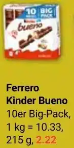 Globus Ferrero Kinder Bueno Angebot
