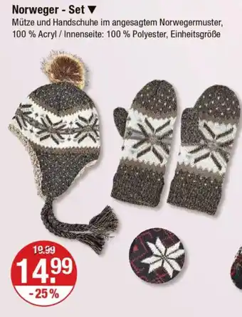 V Markt Norweger - Set Angebot