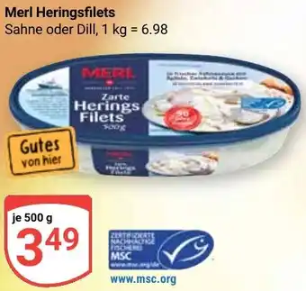 Globus Merl Heringsfilets Angebot
