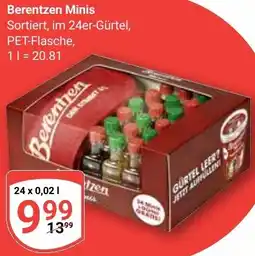 Globus Berentzen Minis Angebot