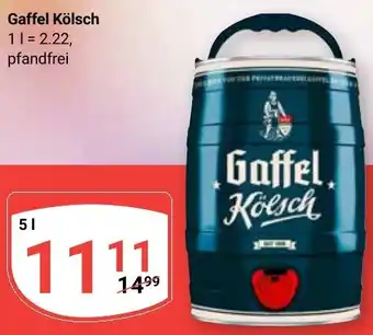 Globus Gaffel Kölsch Angebot