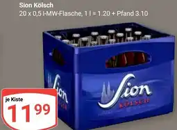 Globus Sion Kölsch Angebot