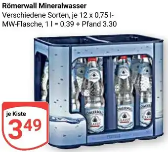 Globus Römerwall Mineralwasser Angebot
