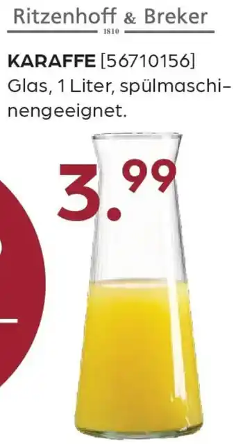 Möbel Buss Ritzenhoff & breker karaffe Angebot