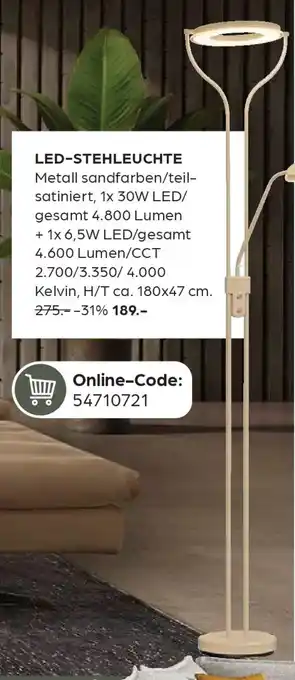 Möbel Buss Led-stehleuchte Angebot