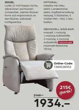 Möbel Buss Sessel Angebot