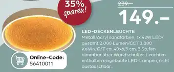 Möbel Buss Led-deckenleuchte Angebot